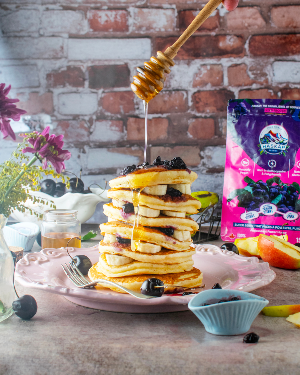 Frozen Canadian Haskap berries