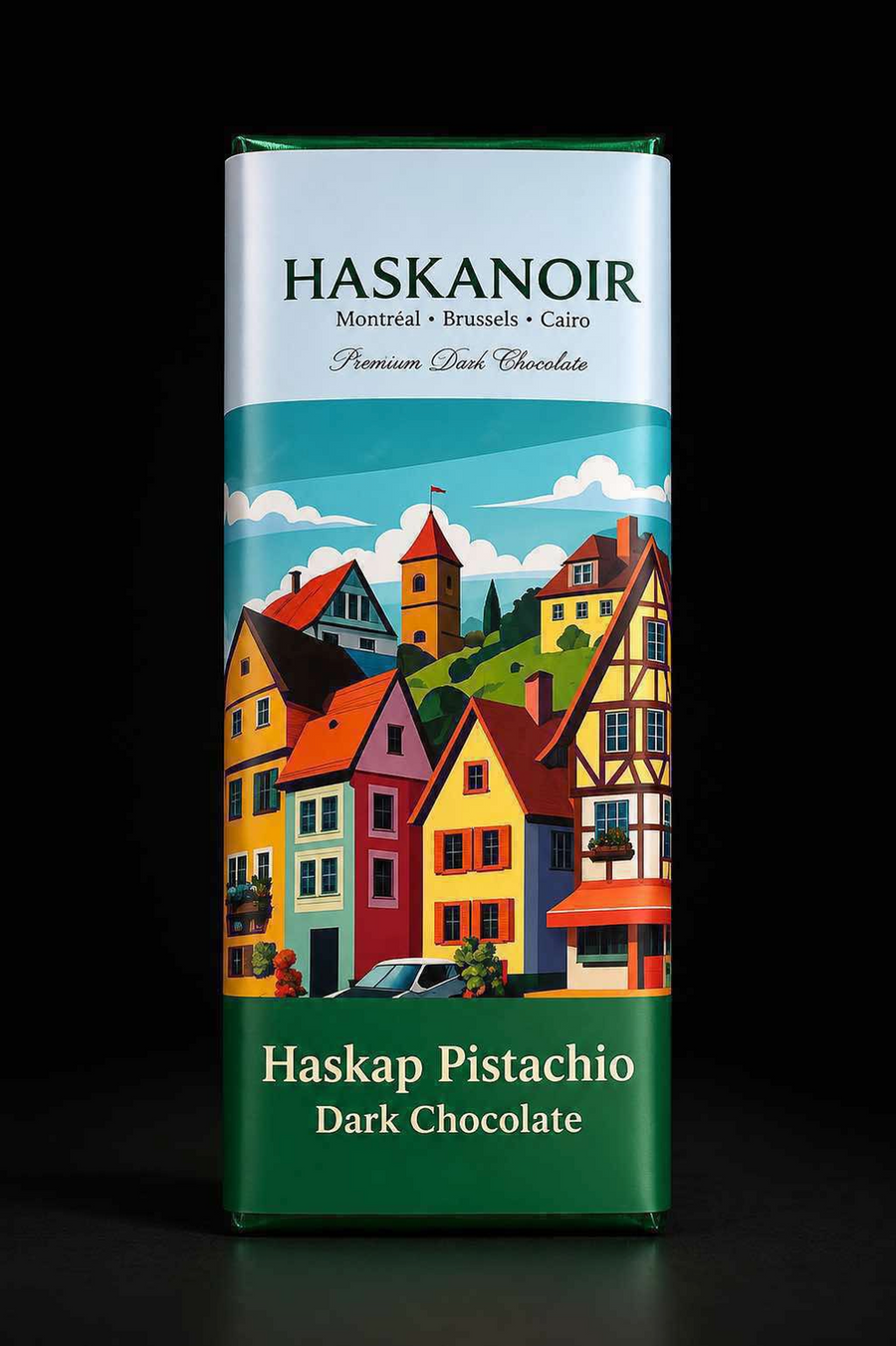 HaskaNoir Pistachio bar